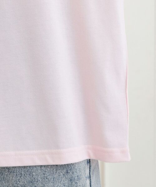 PINK-latte / ピンク ラテ Tシャツ | ワンポイント刺繍Tシャツ | 詳細6