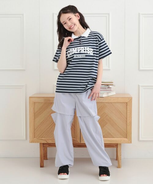 PINK-latte / ピンク ラテ Tシャツ | ラガーシャツTシャツ | 詳細18