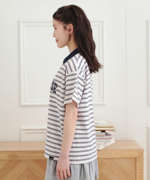 PINK-latte / ピンク ラテ Tシャツ | ラガーシャツTシャツ | 詳細2