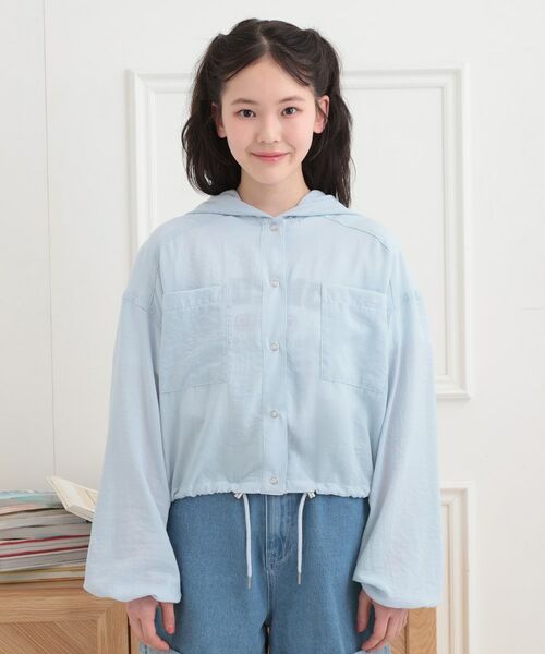 PINK-latte / ピンク ラテ レザーブルゾン・ジャケット | ショート丈ブルゾン | 詳細1