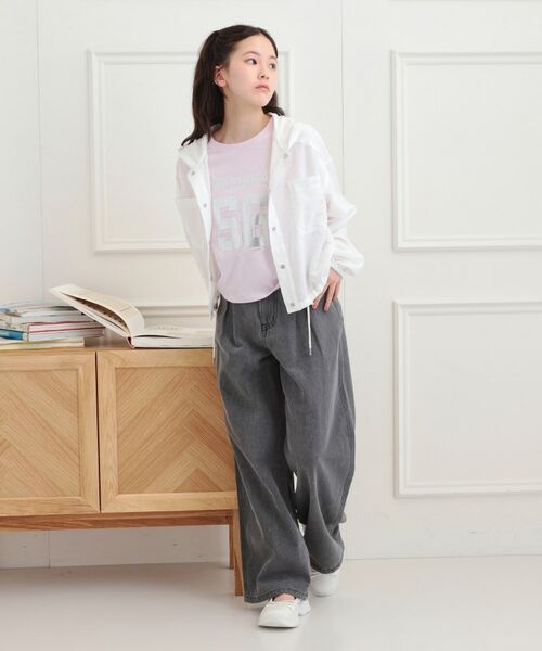 PINK-latte / ピンク ラテ レザーブルゾン・ジャケット | ショート丈ブルゾン | 詳細10