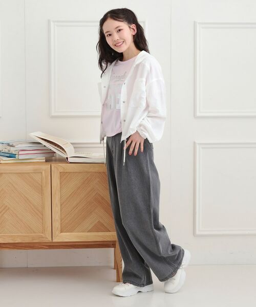 PINK-latte / ピンク ラテ レザーブルゾン・ジャケット | ショート丈ブルゾン | 詳細11