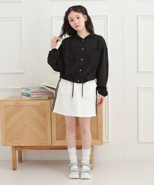 PINK-latte / ピンク ラテ レザーブルゾン・ジャケット | ショート丈ブルゾン | 詳細14