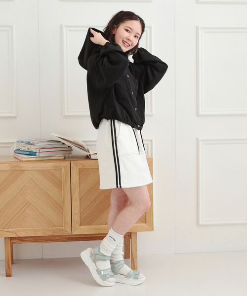 PINK-latte / ピンク ラテ レザーブルゾン・ジャケット | ショート丈ブルゾン | 詳細15