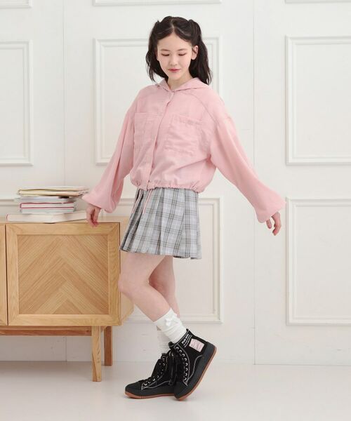 PINK-latte / ピンク ラテ レザーブルゾン・ジャケット | ショート丈ブルゾン | 詳細19