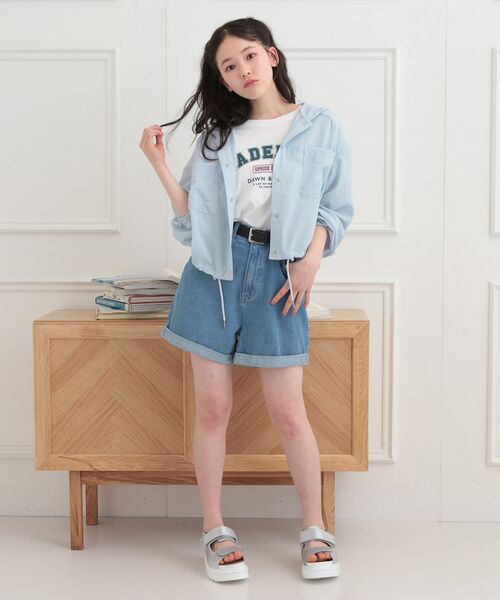 PINK-latte / ピンク ラテ レザーブルゾン・ジャケット | ショート丈ブルゾン | 詳細22