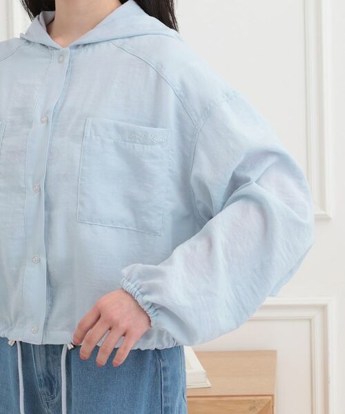 PINK-latte / ピンク ラテ レザーブルゾン・ジャケット | ショート丈ブルゾン | 詳細5