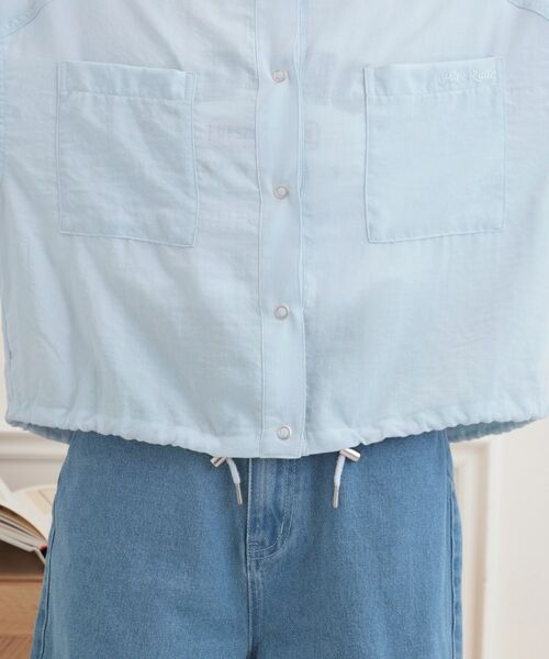 PINK-latte / ピンク ラテ レザーブルゾン・ジャケット | ショート丈ブルゾン | 詳細7