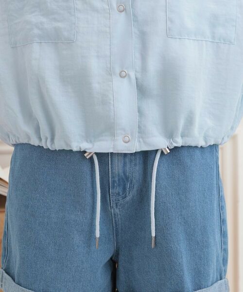 PINK-latte / ピンク ラテ レザーブルゾン・ジャケット | ショート丈ブルゾン | 詳細8