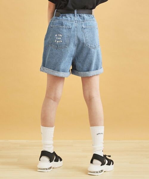 PINK-latte / ピンク ラテ ショート・ハーフ・半端丈パンツ | ベルト付きショートパンツ | 詳細14