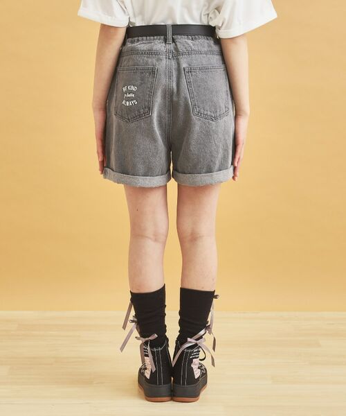 PINK-latte / ピンク ラテ ショート・ハーフ・半端丈パンツ | ベルト付きショートパンツ | 詳細3