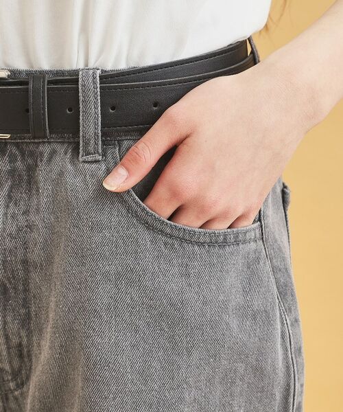 ベルト付きショートパンツ （ショート・ハーフ・半端丈パンツ