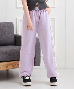 PINK-latte / ピンク ラテ パンツ | ミニ裏毛サイド切替パンツ