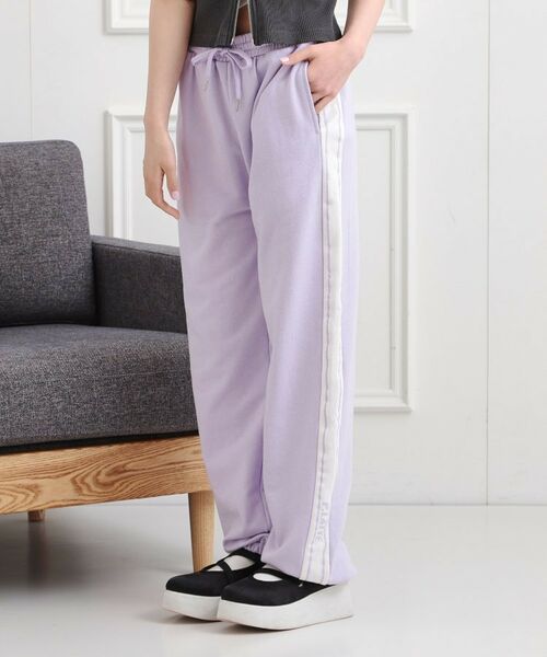 PINK-latte / ピンク ラテ パンツ | ミニ裏毛サイド切替パンツ | 詳細8