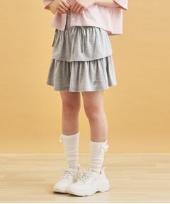 PINK-latte / ピンク ラテ ミニ・ひざ丈スカート | リボンティアードスカート