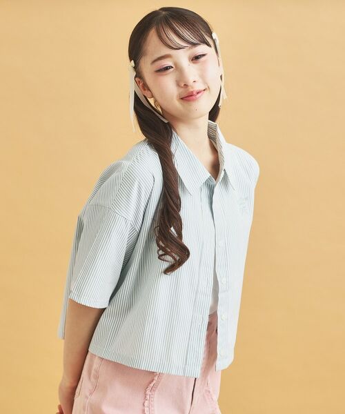 PINK-latte / ピンク ラテ その他トップス | 【セットアイテム】ストライプシャツ+タンク | 詳細13