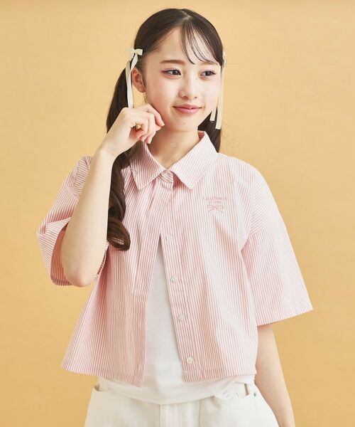 PINK-latte / ピンク ラテ その他トップス | 【セットアイテム】ストライプシャツ+タンク | 詳細16