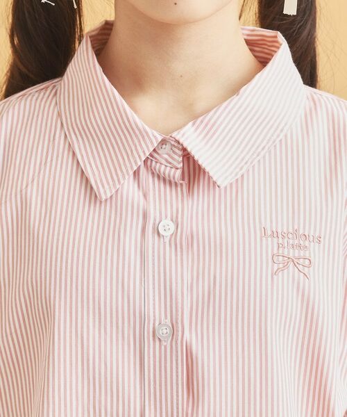 PINK-latte / ピンク ラテ その他トップス | 【セットアイテム】ストライプシャツ+タンク | 詳細4
