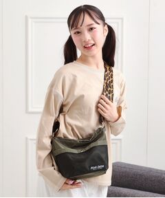 PINK-latte / ピンク ラテ ショルダーバッグ | レオパードカジュアルショルダー