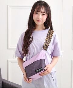 PINK-latte / ピンク ラテ ショルダーバッグ | レオパードカジュアルショルダー