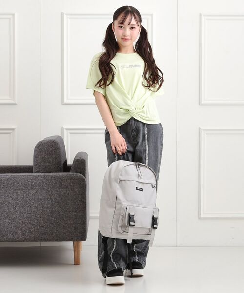 PINK-latte / ピンク ラテ リュック・バックパック | 【接触冷感／容量約21L】バックルリュック | 詳細2