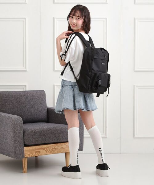 PINK-latte / ピンク ラテ リュック・バックパック | 【接触冷感／容量約21L】バックルリュック | 詳細4