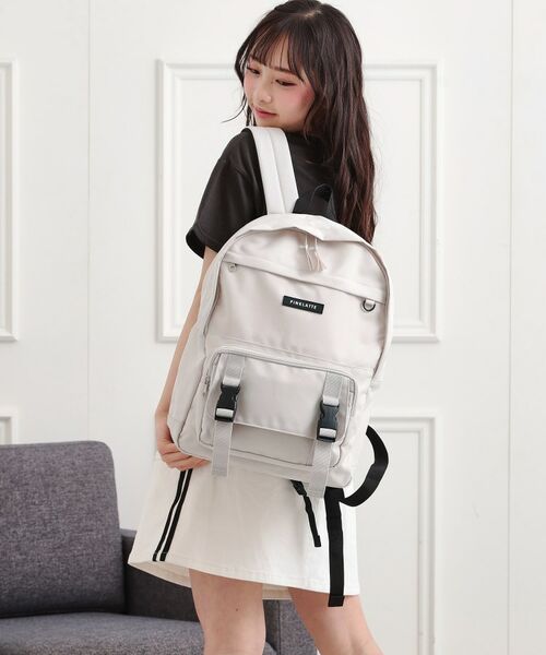 PINK-latte / ピンク ラテ リュック・バックパック | 【接触冷感／容量約21L】バックルリュック | 詳細5