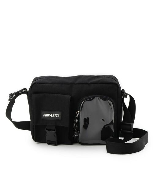 PINK-latte / ピンク ラテ ショルダーバッグ | カジュアルWポケットショルダー | 詳細8