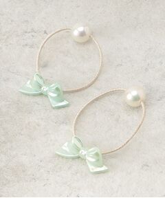 PINK-latte / ピンク ラテ ヘアアクセサリー | パールカラーヘアゴム