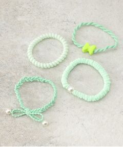 PINK-latte / ピンク ラテ ヘアアクセサリー | カラーヘアゴムセット