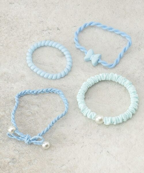 PINK-latte / ピンク ラテ ヘアアクセサリー | カラーヘアゴムセット | 詳細1