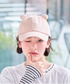 PINK-latte / ピンク ラテ キャップ | くまみみキャップ