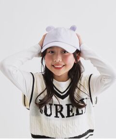 PINK-latte / ピンク ラテ キャップ | くまみみキャップ