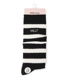 PINK-latte / ピンク ラテ ソックス | ボーダールーズ