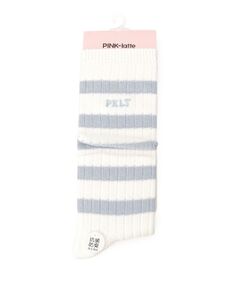 PINK-latte / ピンク ラテ ソックス | ボーダールーズ