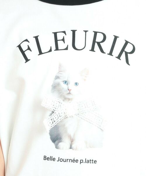 PINK-latte / ピンク ラテ Tシャツ | フォトネコリンガーTシャツ | 詳細11