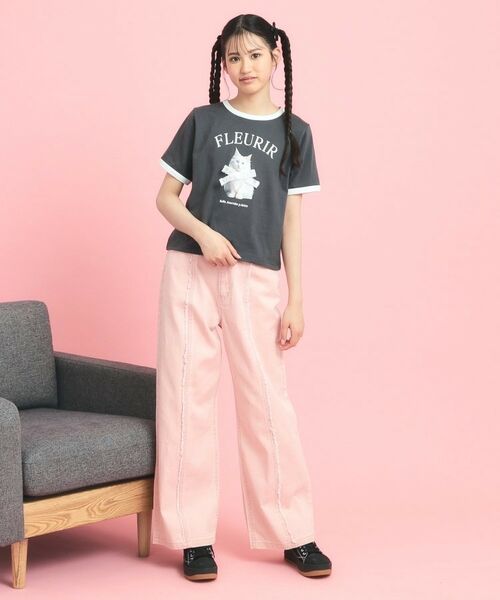 PINK-latte / ピンク ラテ Tシャツ | フォトネコリンガーTシャツ | 詳細12