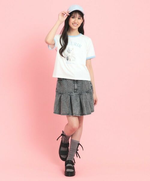 PINK-latte / ピンク ラテ Tシャツ | フォトネコリンガーTシャツ | 詳細16