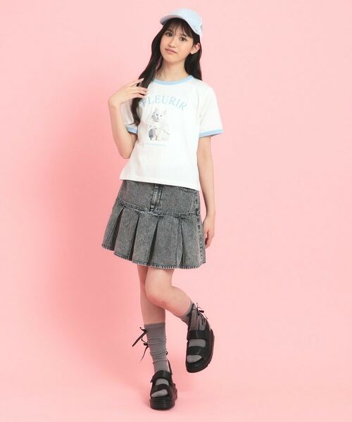 PINK-latte / ピンク ラテ Tシャツ | フォトネコリンガーTシャツ | 詳細17