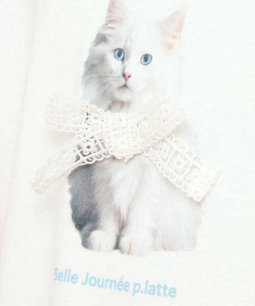 PINK-latte / ピンク ラテ Tシャツ | フォトネコリンガーTシャツ | 詳細7