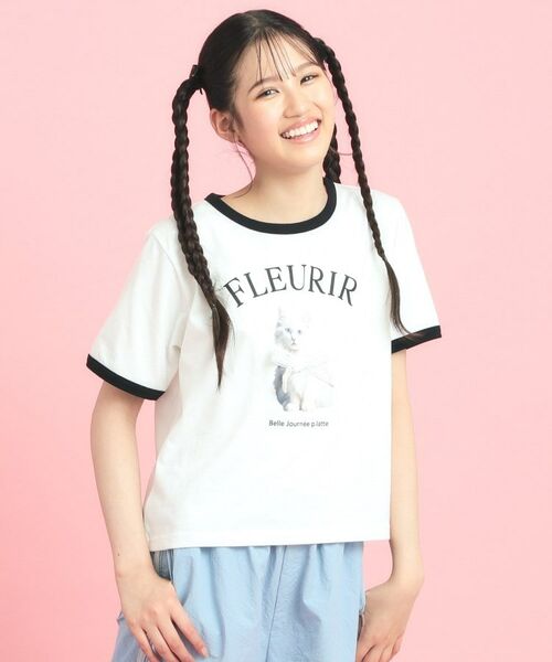 PINK-latte / ピンク ラテ Tシャツ | フォトネコリンガーTシャツ | 詳細8