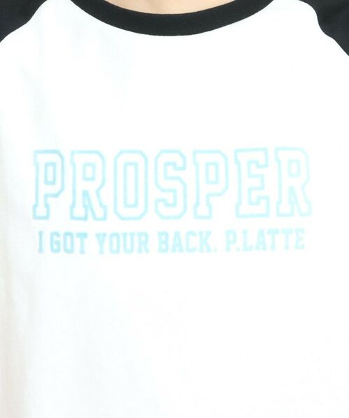 PINK-latte / ピンク ラテ Tシャツ | ラグランTシャツ | 詳細10