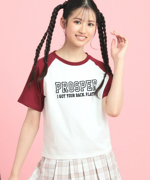 PINK-latte / ピンク ラテ Tシャツ | ラグランTシャツ | 詳細15