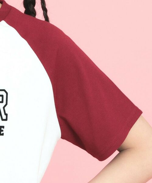 PINK-latte / ピンク ラテ Tシャツ | ラグランTシャツ | 詳細5