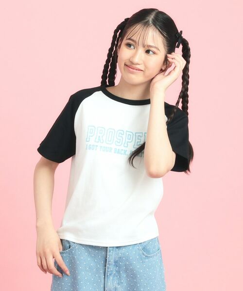 PINK-latte / ピンク ラテ Tシャツ | ラグランTシャツ | 詳細8