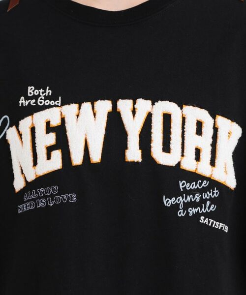 PINK-latte / ピンク ラテ Tシャツ | さがら刺繍ビッグTシャツ | 詳細14