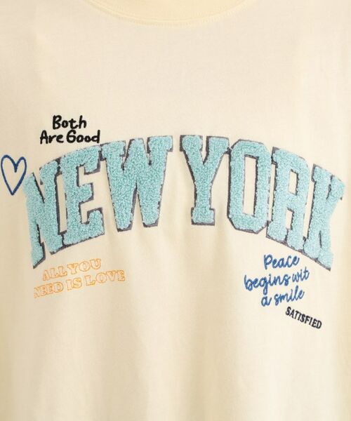 PINK-latte / ピンク ラテ Tシャツ | さがら刺繍ビッグTシャツ | 詳細18
