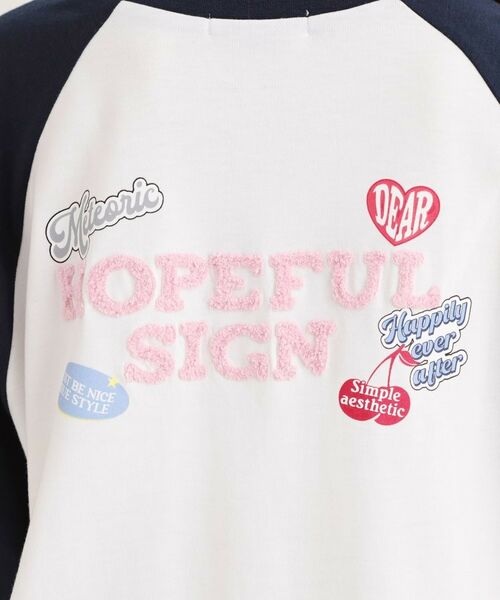 PINK-latte / ピンク ラテ チュニック | ワッペン風チュニックTシャツ | 詳細13