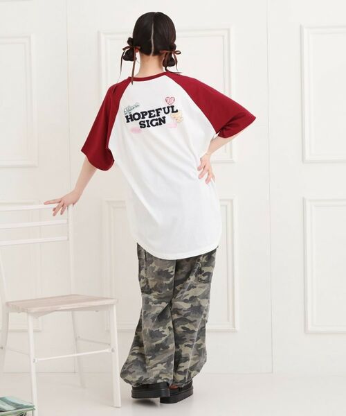 PINK-latte / ピンク ラテ チュニック | ワッペン風チュニックTシャツ | 詳細16