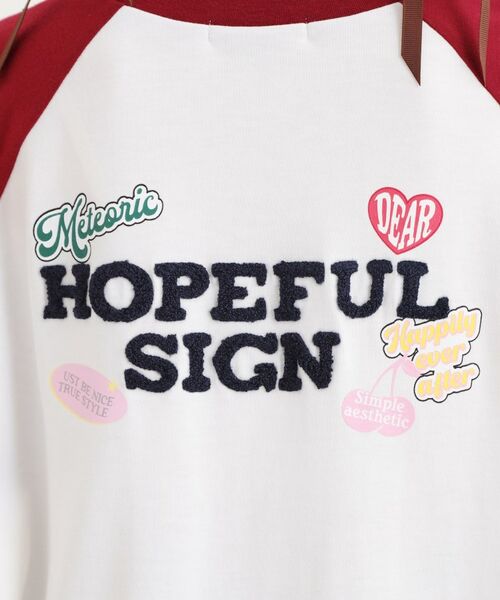 PINK-latte / ピンク ラテ チュニック | ワッペン風チュニックTシャツ | 詳細18